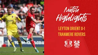 HIGHLIGHTS: Leyton Orient 0-1 Tranmere Rovers