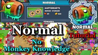 Bloonarius Normal Tutorial  - No Monkey Knowledge - | KartsnDarts | (BTD6)