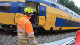 Aanrijding met een trein - incidentenbestrijders #25