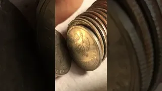 Foreign coin found in roll of quarters?