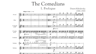 [Score] Kabalevsky - The Comedians (suite), Op. 26 (1940)