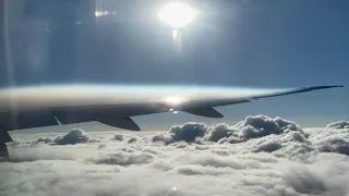 4K B777 Wing Fortex | Take Off from Paris