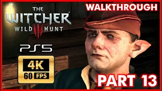 THE WITCHER 3 [PS5 4K 60FPS] WILD HUNT Walkthrough Part 13 - LORD OF THE WOOD - No Commentary