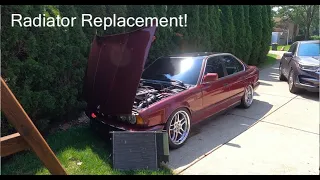 Overhauling the Turbo E34s cooling system AKA fixing my mistake