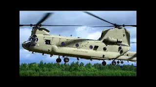 World's Fastest Military Helicopter CH-47F Chinook In Action