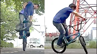 カセットハブでのフェーキー戻り＆スライダーのコツ？ - Fakie with cassette hub & slider tips.