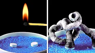 SATISFYING EASY SCIENCE EXPERIMENTS to do at home BY 5-minute MAGIC