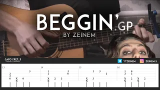 Beggin - гитарная табулатура, как играть на гитаре