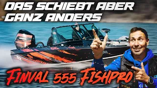 Das Finval 555 Fishpro schiebt aber ganz anders!