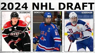 2024 NHL DRAFT Rankings | Early Top 10 NHL Prospects with Highlights