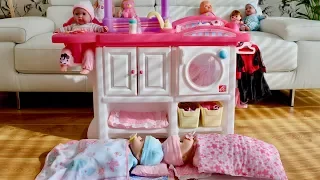 Baby Dolls Love & Care Deluxe Nursery Center Set up & Play! Baby Born Baby Annabell & Nursery Rhymes