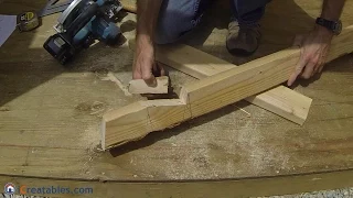 How To Build A Lean To Shed - Part 4 -  Rafter Build