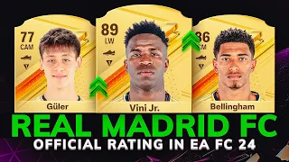 EA FC 24: Real Madrid Ratings – Huge Upgrades For Valverde & Vinícius Jr