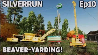 SILVERRUN FOREST | FS22 | Ep10 | BEAVER-YARDING!| Farming Simulator 22 PS5 Let’s Play.