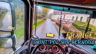 #21 🇫🇷 pov truck driving, i’m stuck on the narrow road