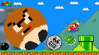 Super Mario Bros. but All Enemies is Circle!?