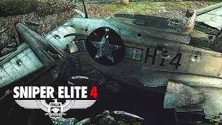 DOWNED SPY PLANE AND PILOT Sniper Elite 4 Part 6 Side Missions