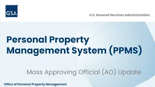 Personal Property Management: How to Perform a Mass AO Update
