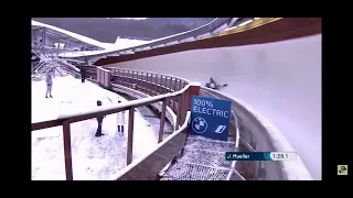 Luge crash in Sigulda driven by Jonas Müller