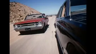'68 Dart GT in chase & cliff dive against '75 Ford Granada