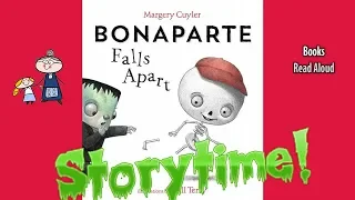 BONAPARTE FALLS APART Read Aloud ~ Halloween Stories for Kids ~  Halloween Story Read Along Books