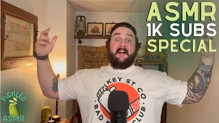 ASMR // 1K Special // Whisper Ramble & Assorted Triggers