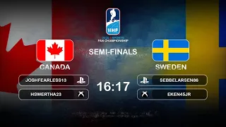 HIGHLIGHTS: Canada vs. Sweden | 2020 IIHF Esports Fan Championship