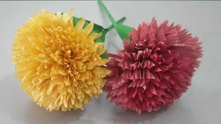 how to make abeautifull paper craft flower idea// crafts videos//RS crafts& vlogscrafting ideas