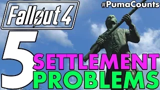 5 Big Problems with Fallout 4's Settlement Building and Crafting System #PumaCounts