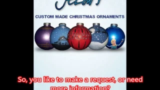 JELow's Custom Made Ornaments For Sale