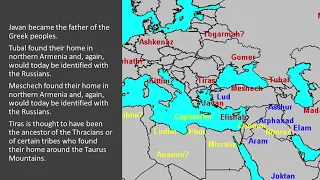 THE ORIGIN OF HUMANITY--Descendants of Noah Formed ALL THE ETHNIC GROUPS WE SEE TODAY