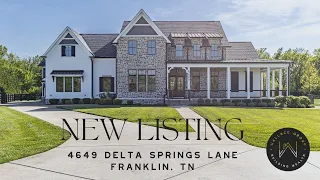 4649 Delta Springs Lane Franklin, Tn