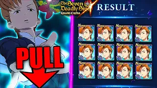 FULL WINGED KING LIVE SUMMONS!!! 2700+ GEMS?! | Seven Deadly Sins: Grand Cross