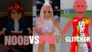 NOOB vs PRO vs GLITCHER in PIGGY! (Roblox)