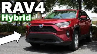 The BEST Hybrid SUV? 2019 Toyota RAV4 XLE Hybrid Review