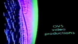 OVS Video Productions - 1981 - Frightening VHS ident