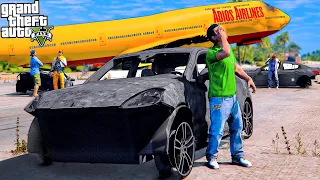 ОТЕЦ И СЫН В GTA 5 - ЗАЧЕМ МЫ ВЕРНУЛИСЬ В ЛОС САНТОС? САМОЛЕТ С МОИМ PORSCHE CAYENNE УПАЛ! 🌊ВОТЕР