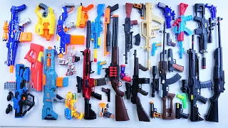 Mengumpulkan 7 Sniper Gun SPACE GUN MULTI SHOT Realistic Sniper M16 Shot Gun Double Barrel AK47 Gun