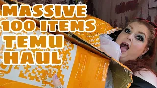 OMG RUN! MASSIVE 100 ITEMS TEMU HAUL 😱| FASHION, JEWELRY, HAIR ACCS, & MORE!