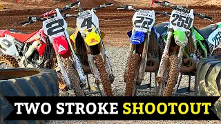 What's the BEST 250 Two Stroke Dirt Bike? - Throwback Two Stroke Garage Build Shootout