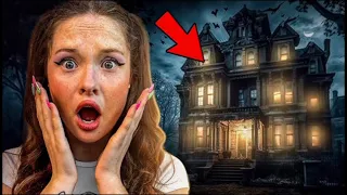 Surviving OVER NIGHT In HAUNTED Hotel..