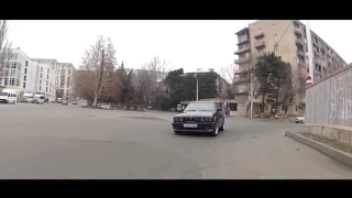 The Notorious B I G  & 2Pac   Sideways   BMW E34 M5 Illegal Drift