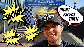 FIRST TIME AT THE 2022 ACURA GRAND PRIX IN LONG BEACH! UNEXPECTED TURN OF EVENTS*