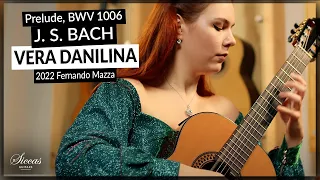 Vera Danilina plays Prelude, BWV 1006 by J. S. Bach on a 2022 Fernando Mazza Classical Guitar