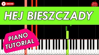 HEJ BIESZCZADY - Piano Keyboard Tutorial