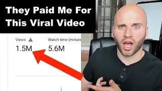 How Much YouTube ACTUALLY PAID Me For a 1 Million Viewed Video