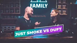 Just Smoke VS DUFT. Какой табак для кальяна лучше?