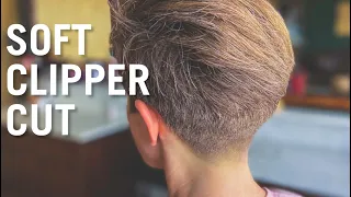 A SOFT CLIPPER CUT - Long pixie hair with tapered nape - HFDZK TUTORIAL