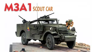 M3A1 Scout Car Scale Model