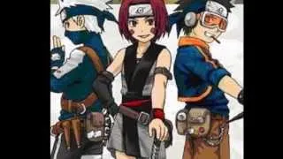 Minato, Rin, Kakashi, Obito (Team 7 Tribute)